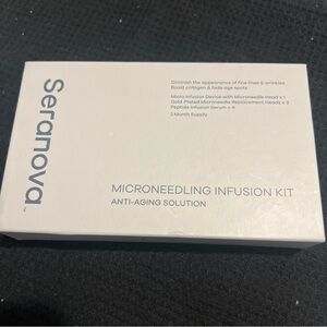 Seranova MIcroneedling Infusion Kit Anti-Aging 2 Month SEALED Exp: 2028